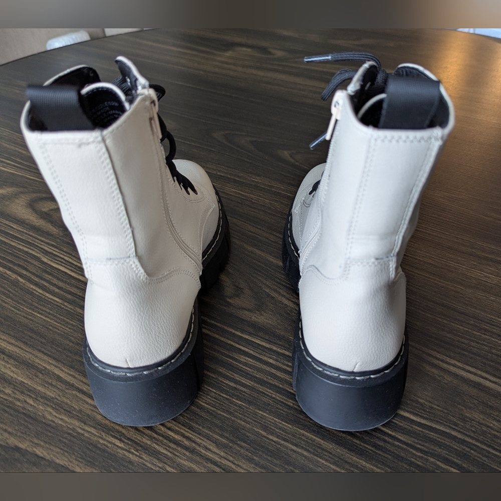 UNIONBAY Lace & Zip Up Combat Boots - Picture 5 of 6